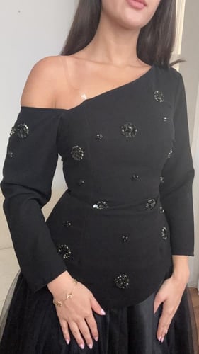 فستان سهره مميز بلون ناعم