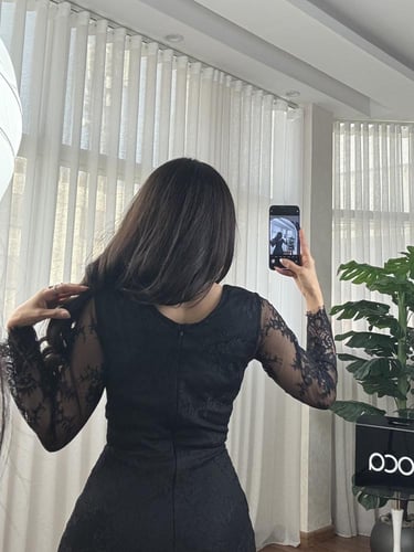 فستان سهره دانتيل ناعم