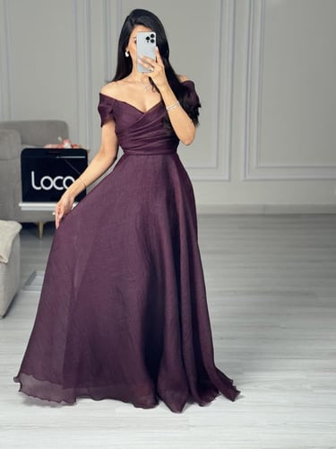 فستان سهره ناعم كلوش