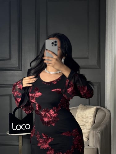 فستان ناعم مورد