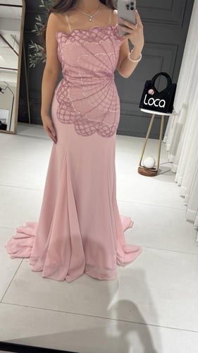 فستان سهره وردي