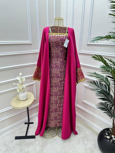 جلابية مميزه بتطريز راقي