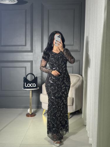 فستان سهره مطرز