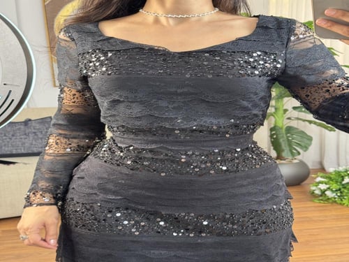 فستان سهره بتصميم ناعم