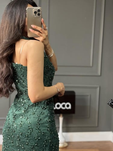 فستان زمرد السهره