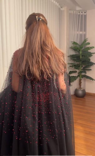 فستان سهره فخم بتطريز لول من لوكا فاشن