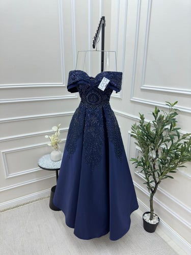 فستان سهره كحلي