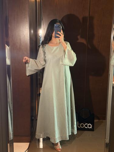 جلابية أنيقه وناعمه