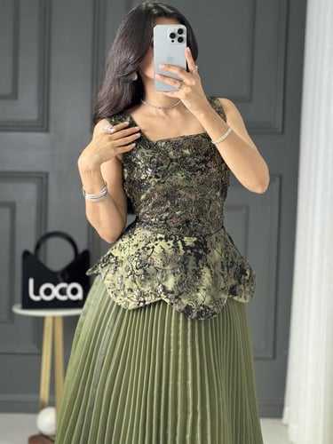 فستان سهره راقي من لوكا