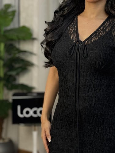 فستان ناعم دانتيل