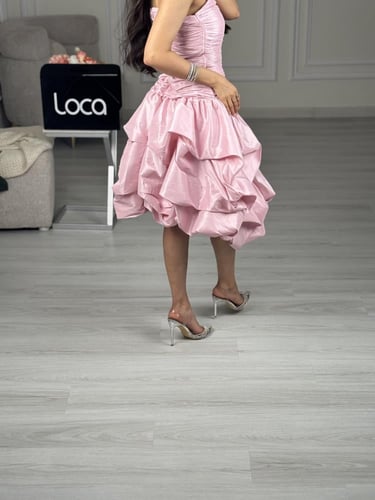 فستان سهره وردي