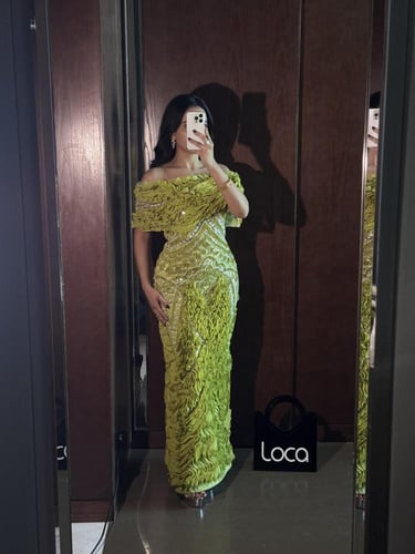 فستان سهره مطرز