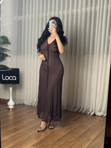 فستان ناعم دانتيل