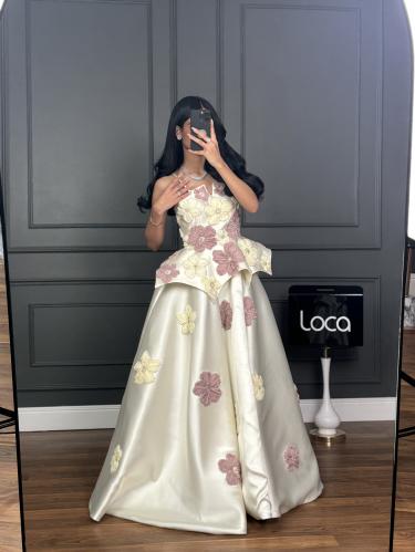 فستان سهره بتصميم مميز