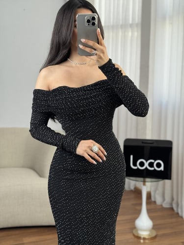 فستان ليل باريس الناعم من لوكا