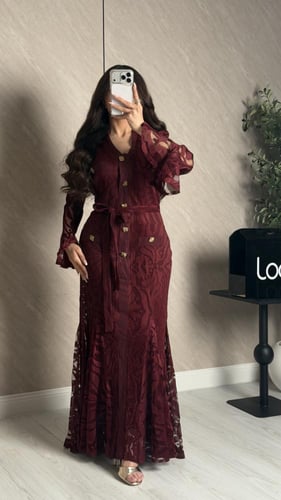 فستان ناعم بقصه جذابه