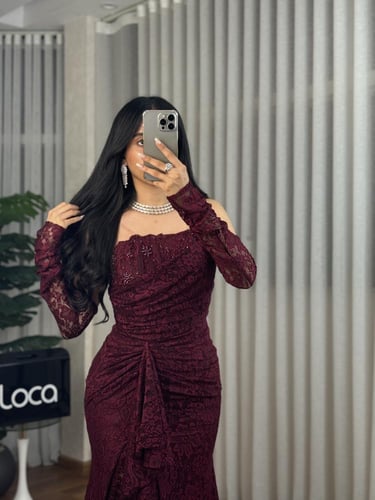 فستان سهره دانتيل ناعم