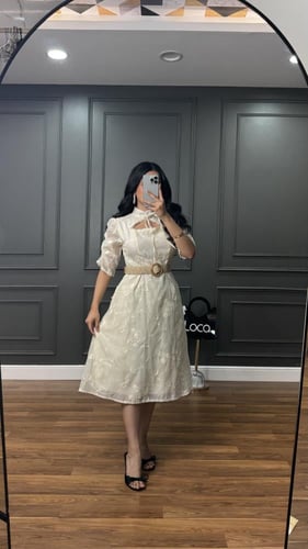 فستان بتصميم مميز من لوكا فاشن