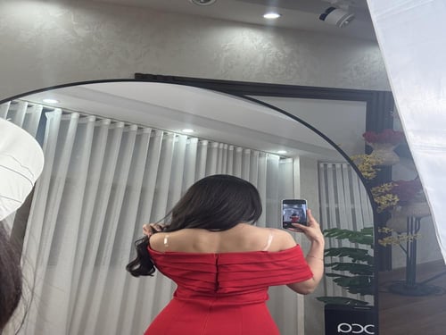 فستان سهره احمر