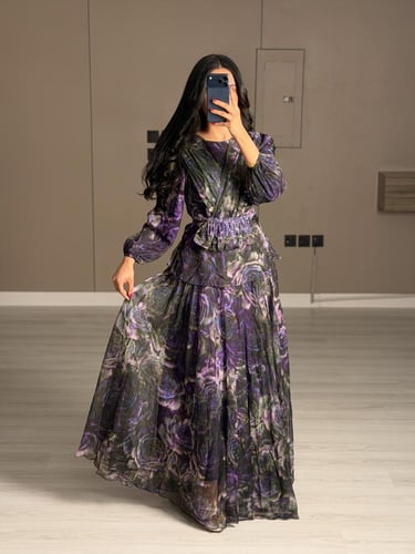 فستان ناعم وراقي