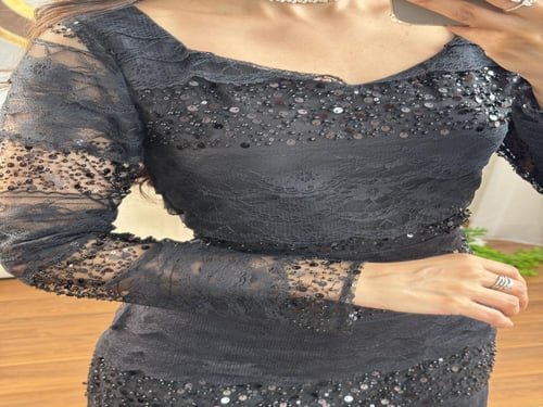 فستان سهره بتصميم ناعم