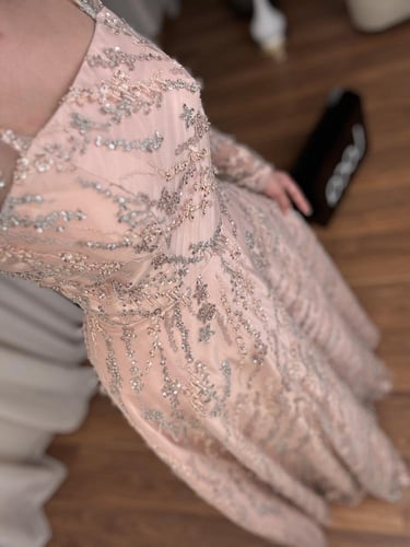 فستان سهره تطريز راقي