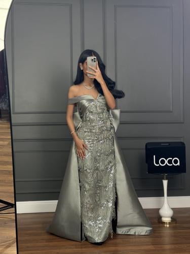 فستان سهره بهدب