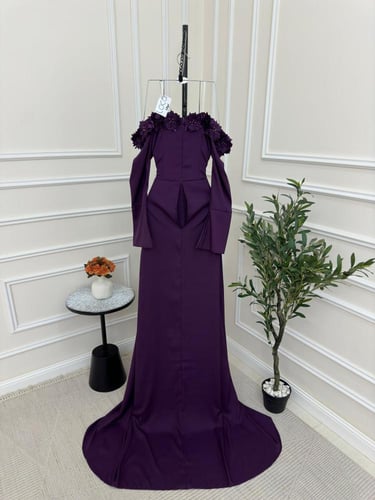 فستان سهره ليلكي