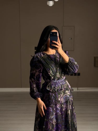 فستان ناعم وراقي