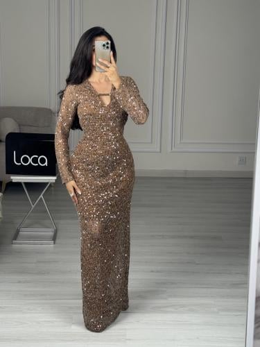 فستان سهره ماسك من لوكا فاشن