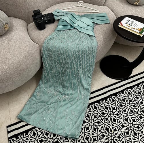 فستان سهره فخم اوف شولدر