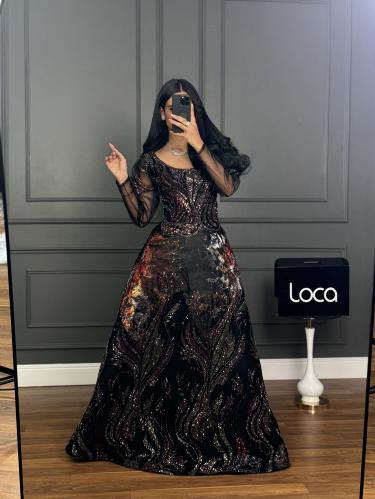 فستان سهره بتصميم فريد