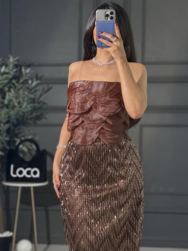 فستان سهره مميز وراقي