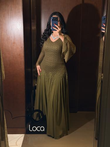 فستان ناعم وراقي