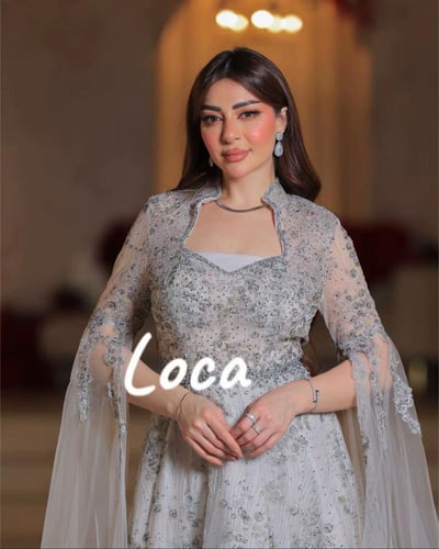 فستان سهره وتطريز مميز