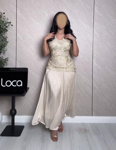 فستان ناعم وراقي