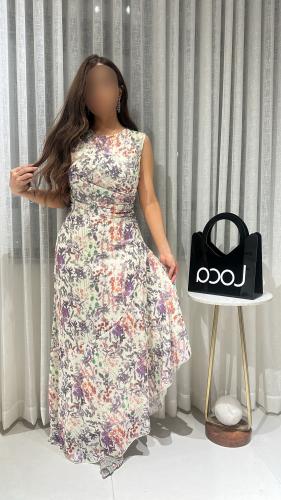 فستان مشجر سهره ناعم