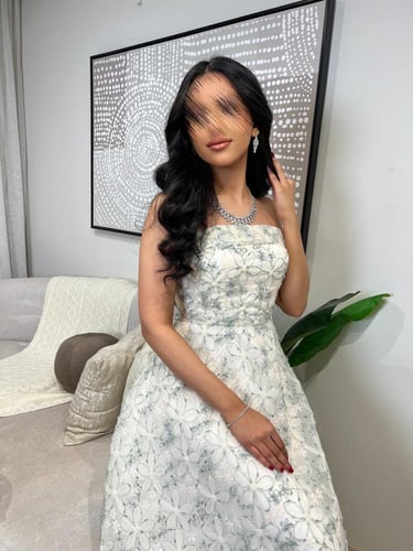 فستان سهره انيق قصير من لوكا فاشن