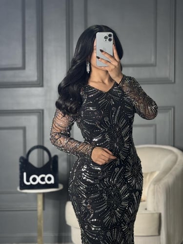 فستان سهره مطرز