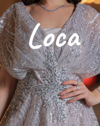 فستان سهره وتطريز مميز