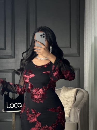 فستان ناعم مورد