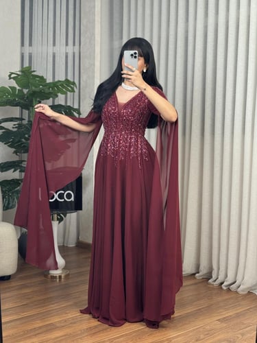 فستان سهره مطرز