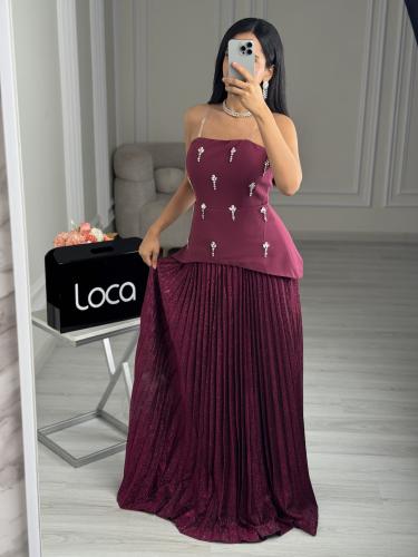 فستان سهره عودي