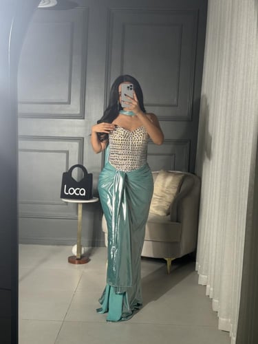 فستان سهره بتصميم راقي