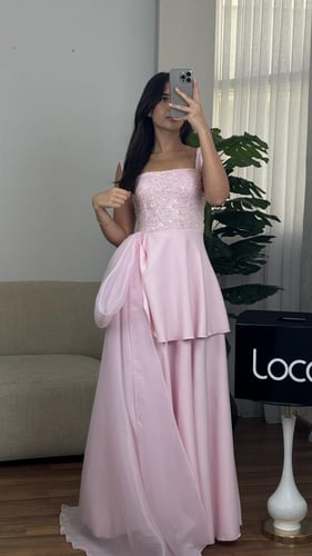 فستان سهره همس الوردي