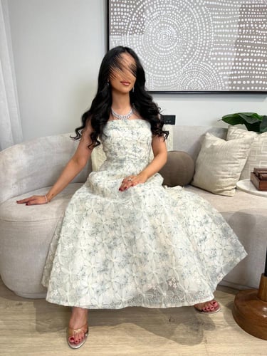 فستان سهره انيق قصير من لوكا فاشن