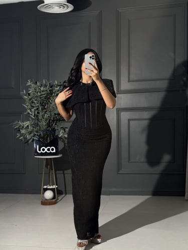 فستان سهره بتصميم مميز من لوكا