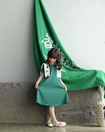 فستان اليوم الوطني مميز