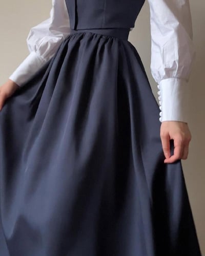 مريول مدرسي بتصميم أنيق