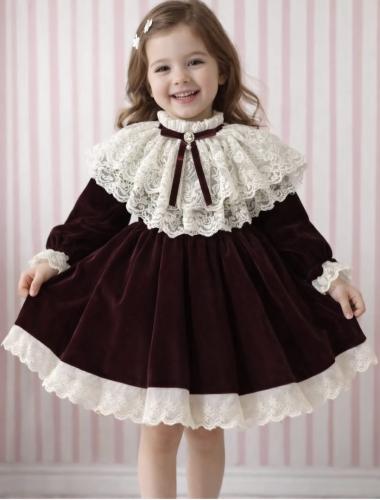 فستان العيد جديد بناتي انيق